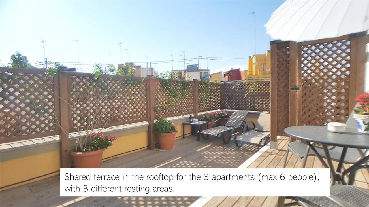 Plaza Redonda Flats Daire Valensiya Dış mekan fotoğraf